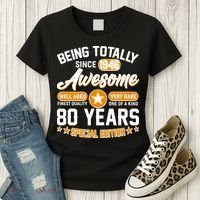 90th Birthday Being Totally Awesome Since 1936 Special Edition  Women's T-Shirt thumb 3