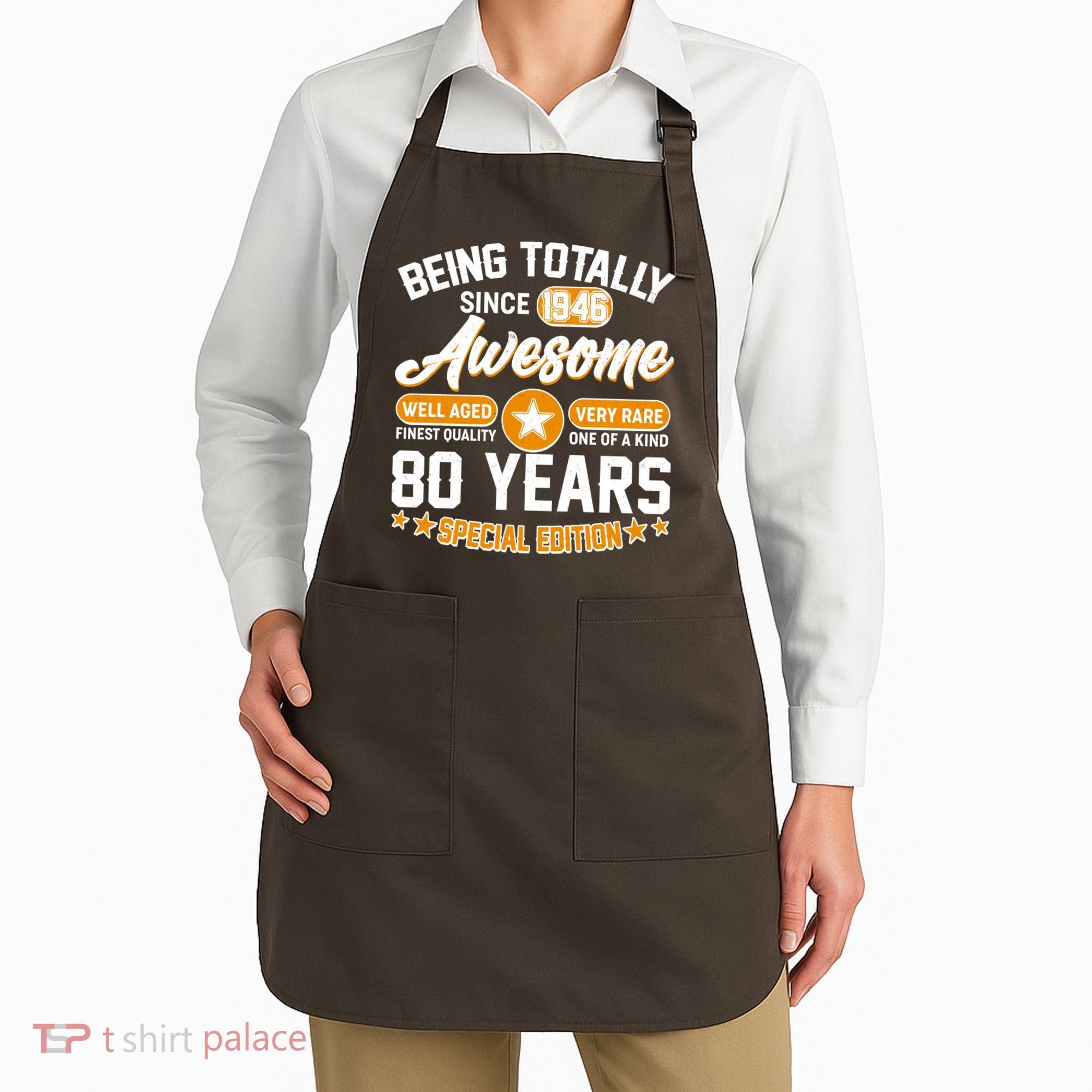 90th Birthday Being Totally Awesome Since 1936 Special Edition  Apron