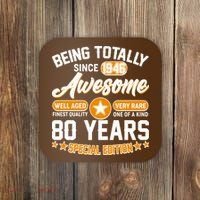 90th Birthday Being Totally Awesome Since 1936 Special Edition  Coaster thumb 0