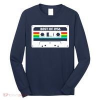 90th Birthday Best Of 1936 Cassette Mix Tape  Long Sleeve Shirt thumb 0
