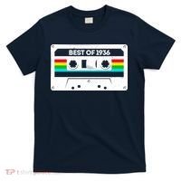 90th Birthday Best Of 1936 Cassette Mix Tape  T-Shirt thumb 0