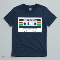 90th Birthday Best Of 1936 Cassette Mix Tape  T-Shirt thumb 5