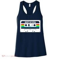 90th Birthday Best Of 1936 Cassette Mix Tape  Women's Tank Top thumb 0