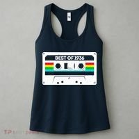 90th Birthday Best Of 1936 Cassette Mix Tape  Women's Tank Top thumb 3