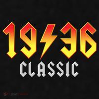 90th Birthday Classic 1936 Retro Rock Band Ladies PosiCharge Tri-Blend Wicking Tank thumb 2