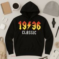 90th Birthday Classic 1936 Retro Rock Band Hoodie thumb 3