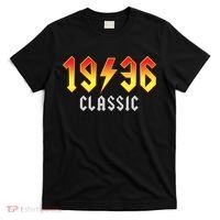90th Birthday Classic 1936 Retro Rock Band T-Shirt thumb 0
