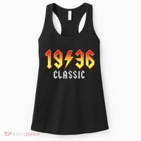 90th Birthday Classic 1936 Retro Rock Band Women's Tank Top thumb 0