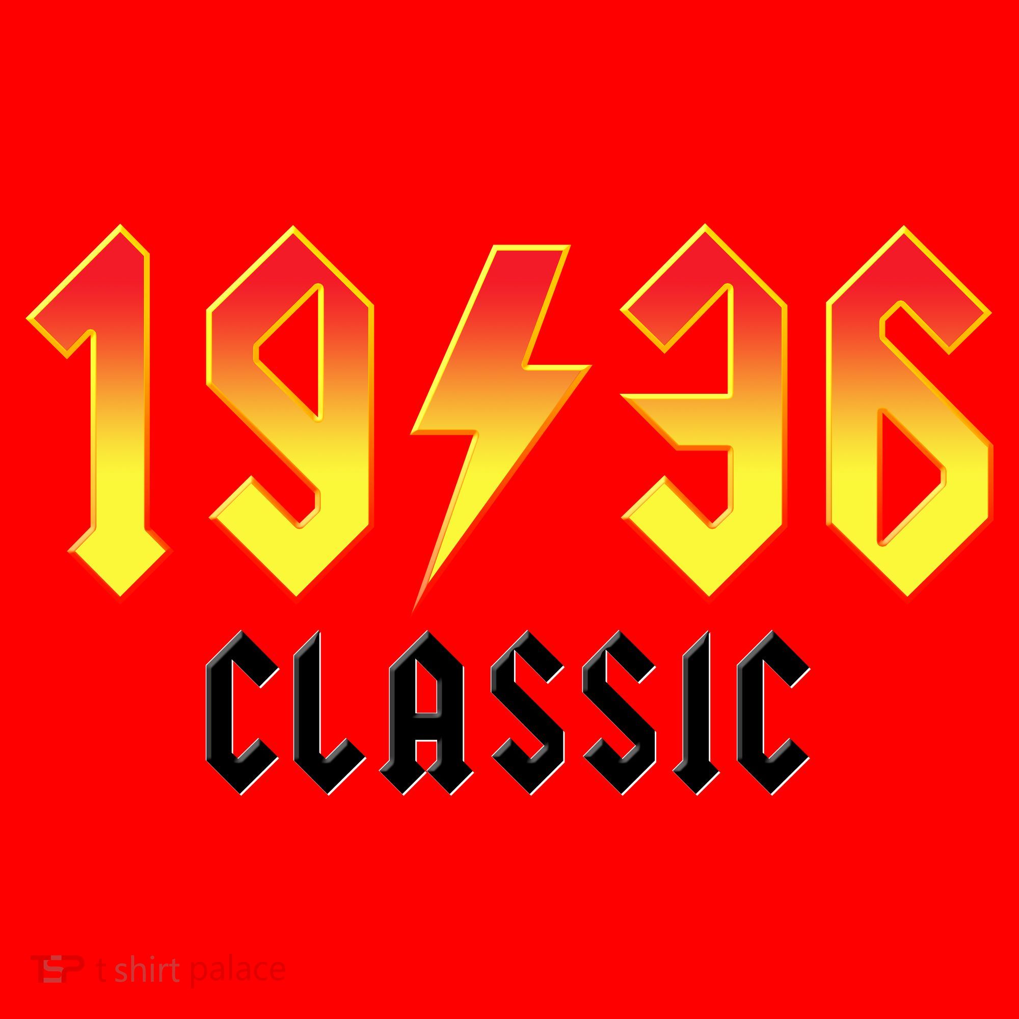 90th Birthday Classic 1936 Retro Rock Band Santa Hat