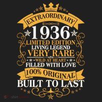 90th Birthday Extraordinary 1936 Limited Edition Living Legend Very Rare  Women's Sweatshirt thumb 2
