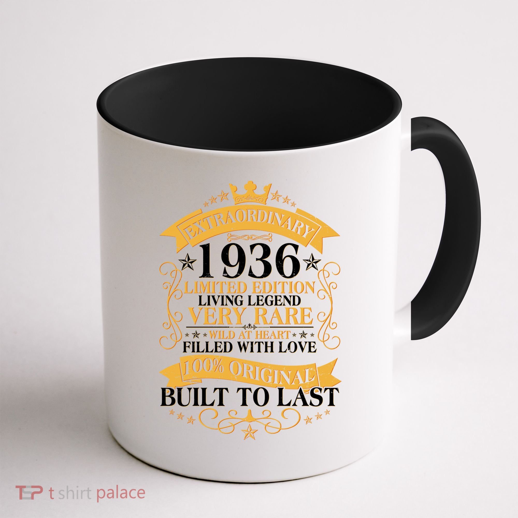 90th Birthday Extraordinary 1936 Limited Edition Living Legend Very Rare  Coffee Mug