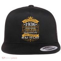90th Birthday Extraordinary 1936 Limited Edition Living Legend Very Rare  Flat Bill Trucker Hat thumb 0