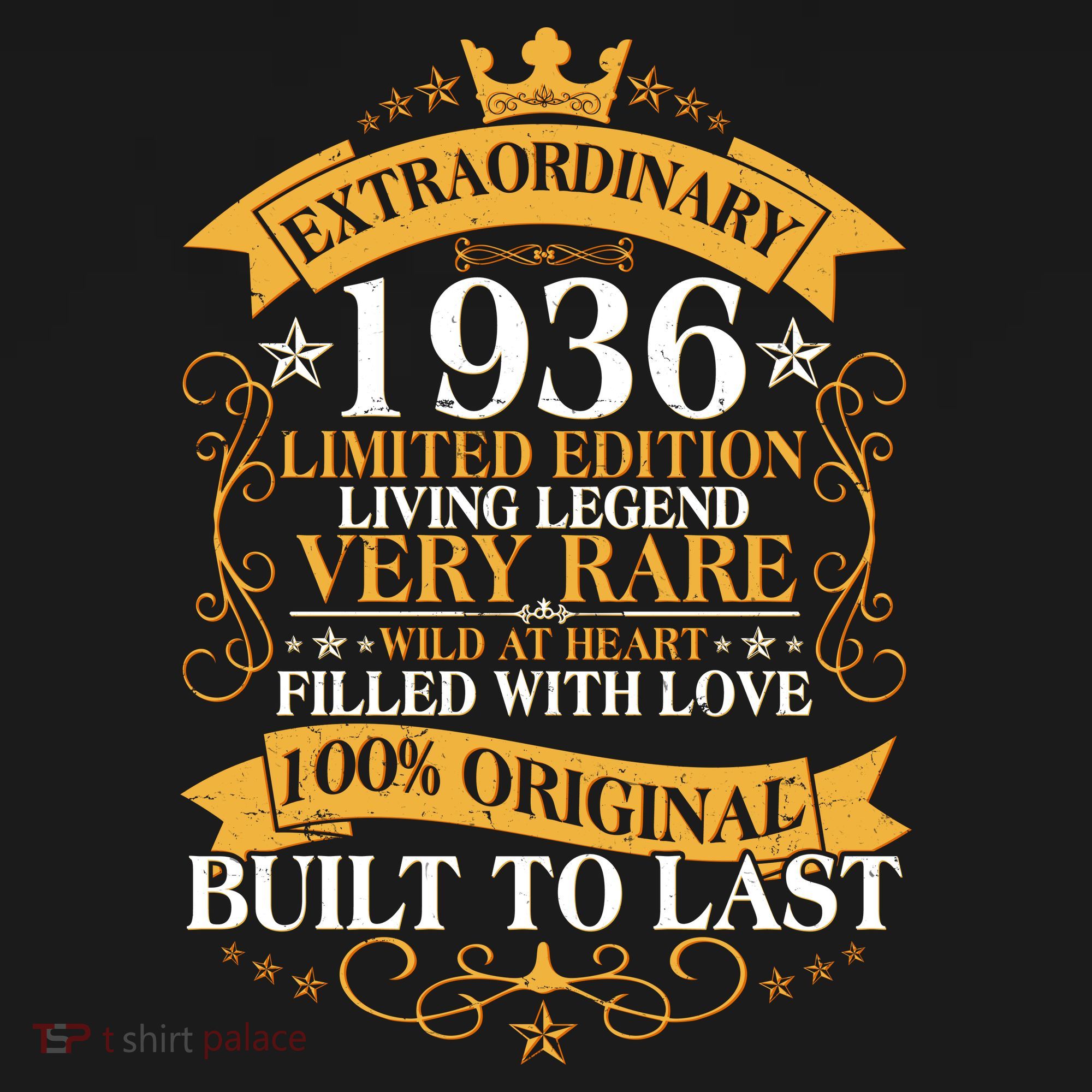 90th Birthday Extraordinary 1936 Limited Edition Living Legend Very Rare  Tank Top