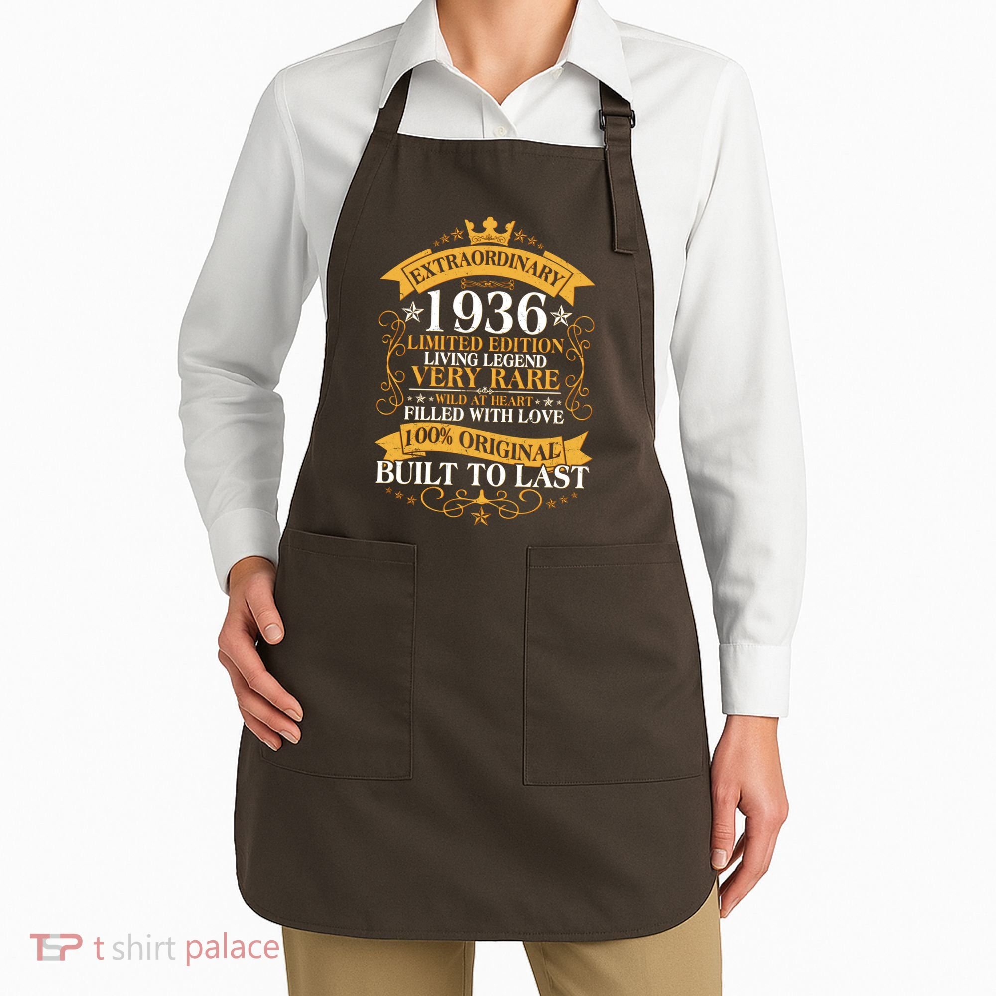 90th Birthday Extraordinary 1936 Limited Edition Living Legend Very Rare  Apron