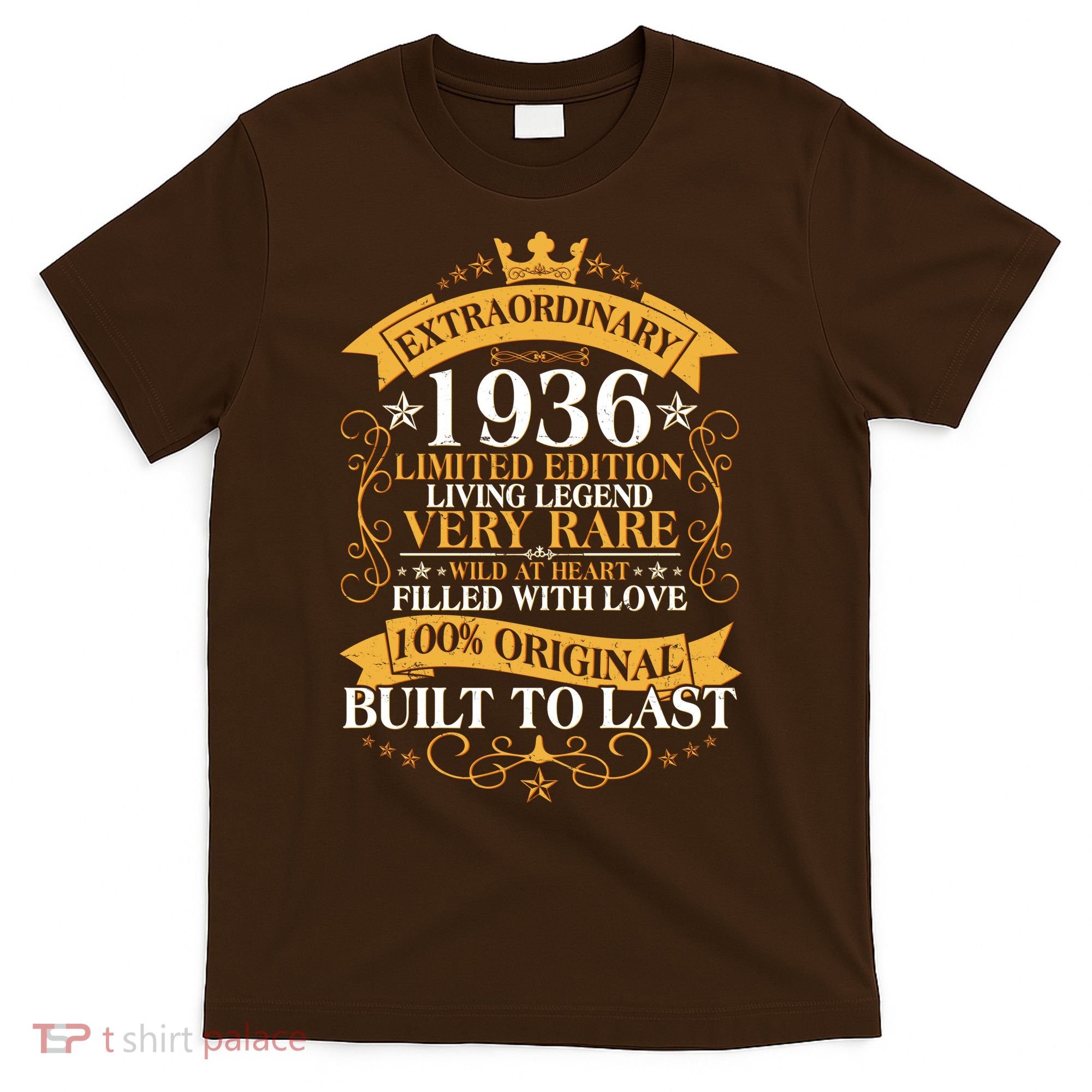90th Birthday Extraordinary 1936 Limited Edition Living Legend Very Rare  T-Shirt