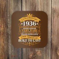 90th Birthday Extraordinary 1936 Limited Edition Living Legend Very Rare  Coaster thumb 0