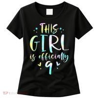 9th Birthday For Girls 9 Years Old Being Awesome Gift Women's T-Shirt thumb 0