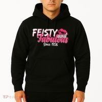 90th Birthday Feisty And Fabulous Since 1936  Hoodie thumb 2