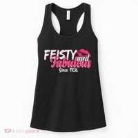 90th Birthday Feisty And Fabulous Since 1936  Women's Tank Top thumb 0