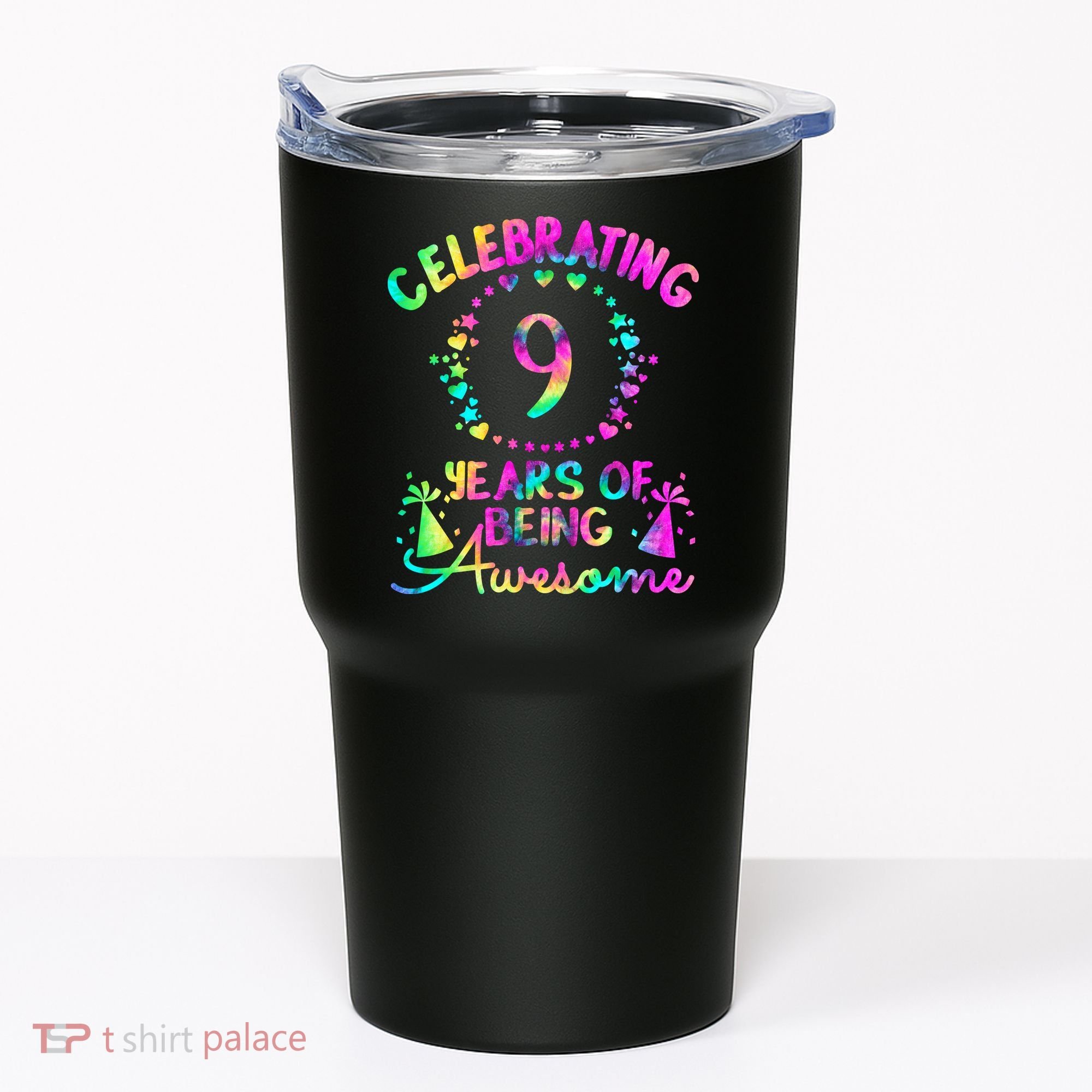 9 Birthday Girl 9 Years Old Birthday Gift Tumbler