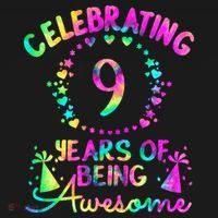 9 Birthday Girl 9 Years Old Birthday Gift Ornament thumb 1