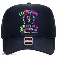 9 Birthday Girl 9 Years Old Birthday Gift Hat thumb 0