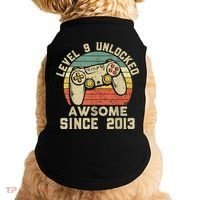 9th Birthday Gift Boy 9 Years Being Awesome Doggie Tank thumb 0