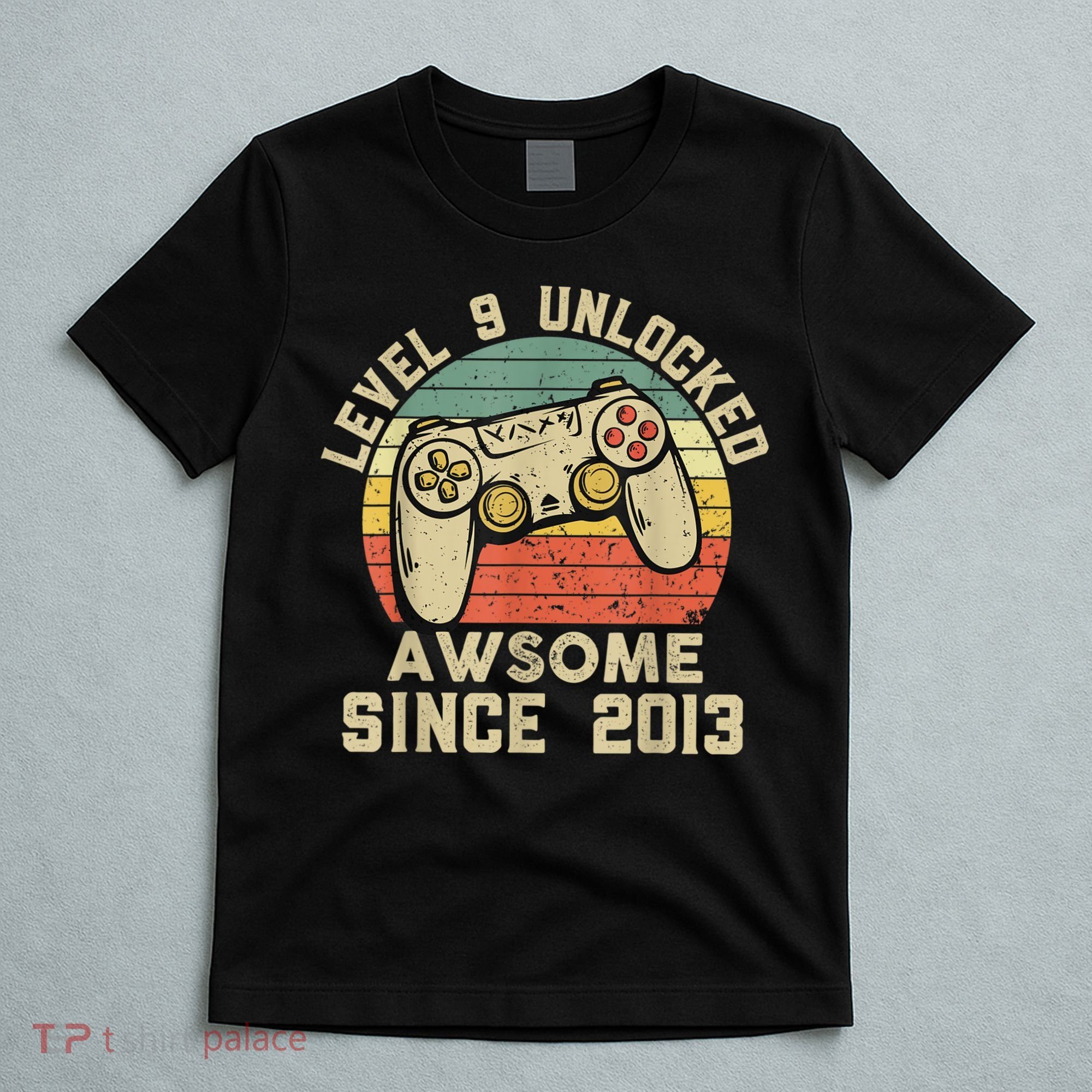 9th Birthday Gift Boy 9 Years Being Awesome T-Shirt