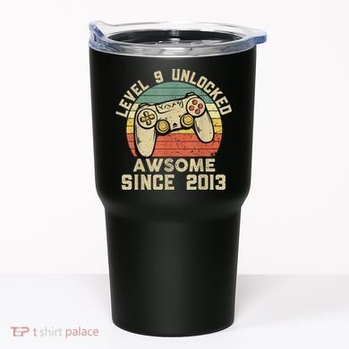 9th Birthday Gift Boy 9 Years Being Awesome Tumbler