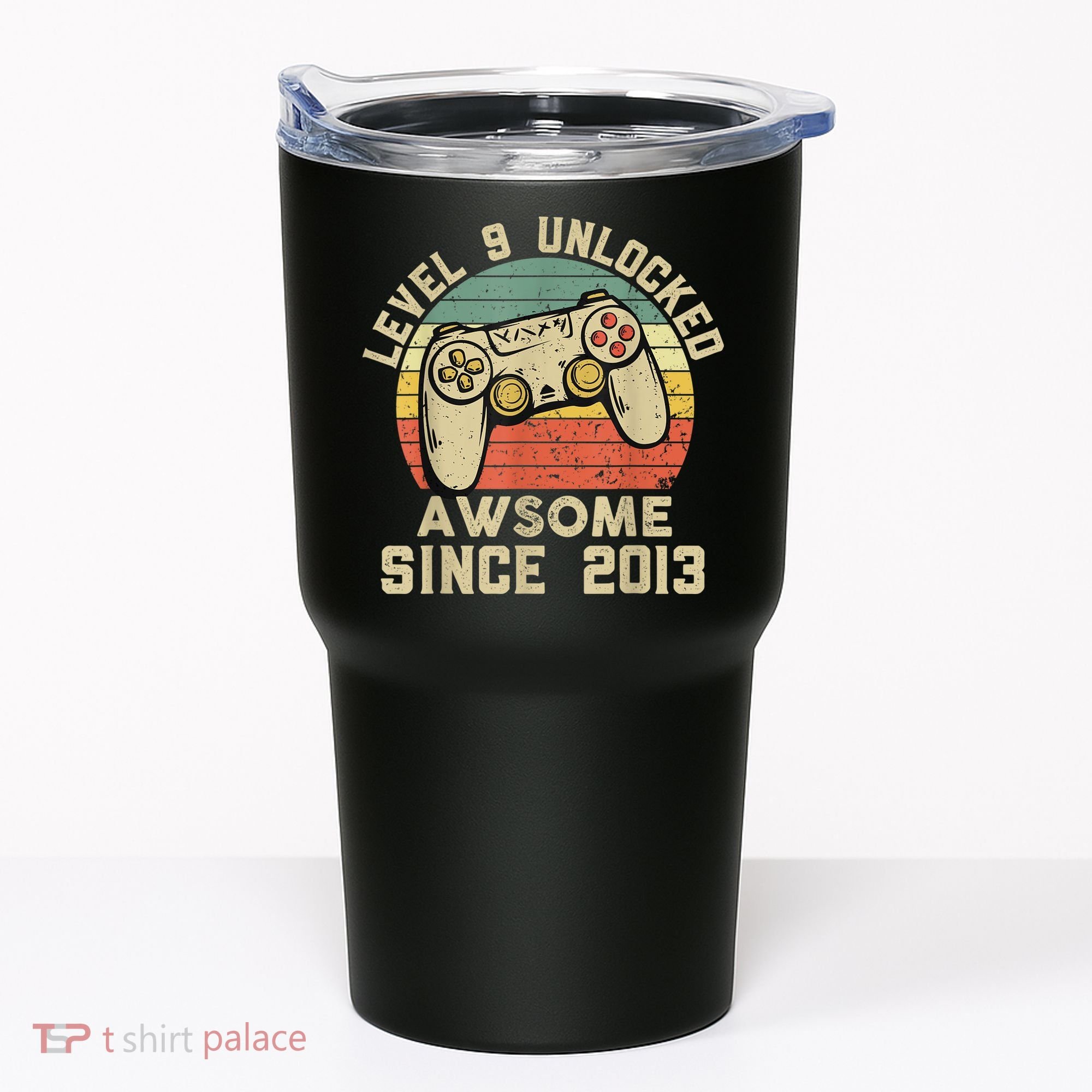 9th Birthday Gift Boy 9 Years Being Awesome Tumbler