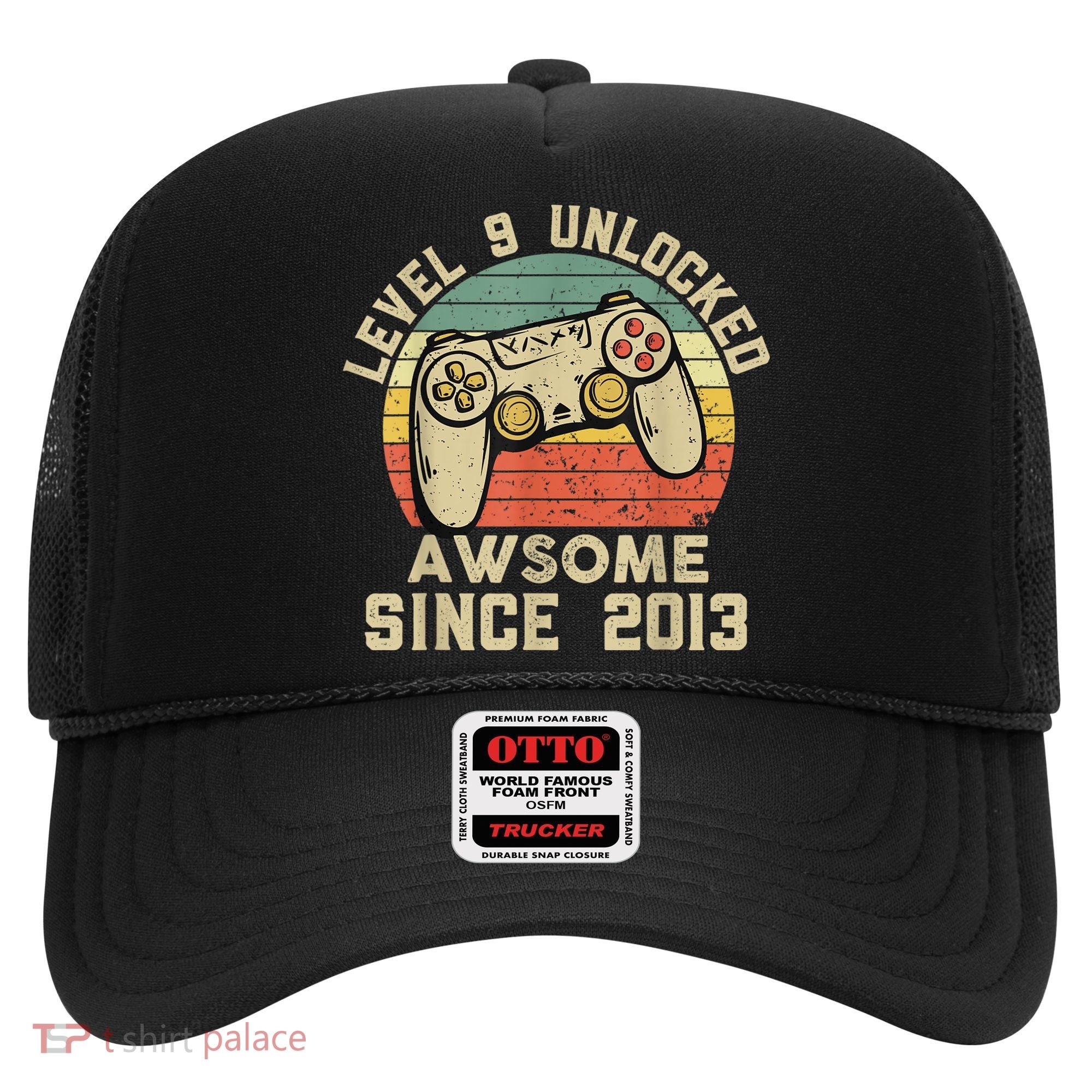 9th Birthday Gift Boy 9 Years Being Awesome Hat