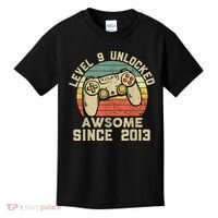 9th Birthday Gift Boy 9 Years Being Awesome Kids T-Shirt thumb 0