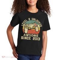 9th Birthday Gift Boy 9 Years Being Awesome Kids T-Shirt thumb 2