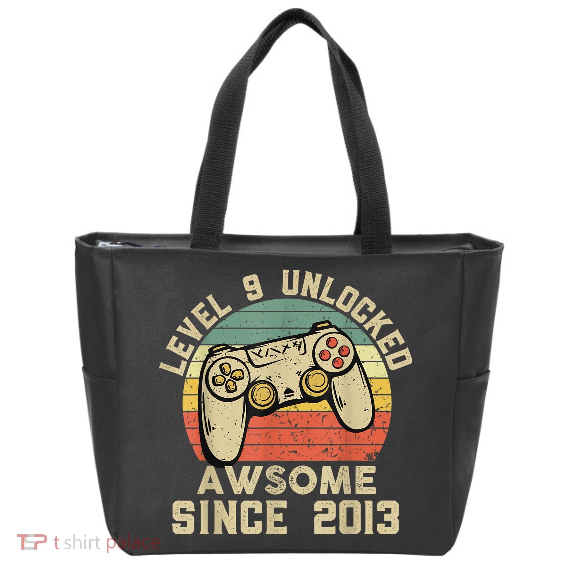 9th Birthday Gift Boy 9 Years Being Awesome Tote Bag