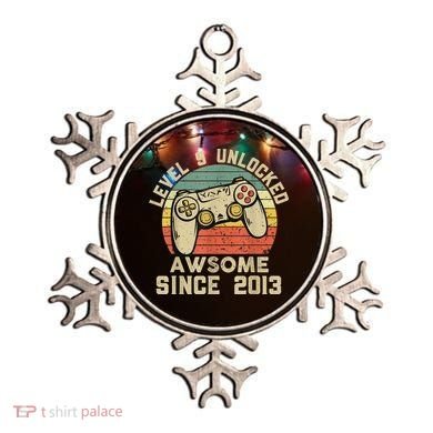 9th Birthday Gift Boy 9 Years Being Awesome Ornament