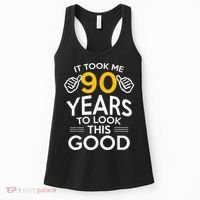 90th Birthday Gift, Took Me 90 Years - 90 Year Old Shirt Women's Tank Top thumb 0