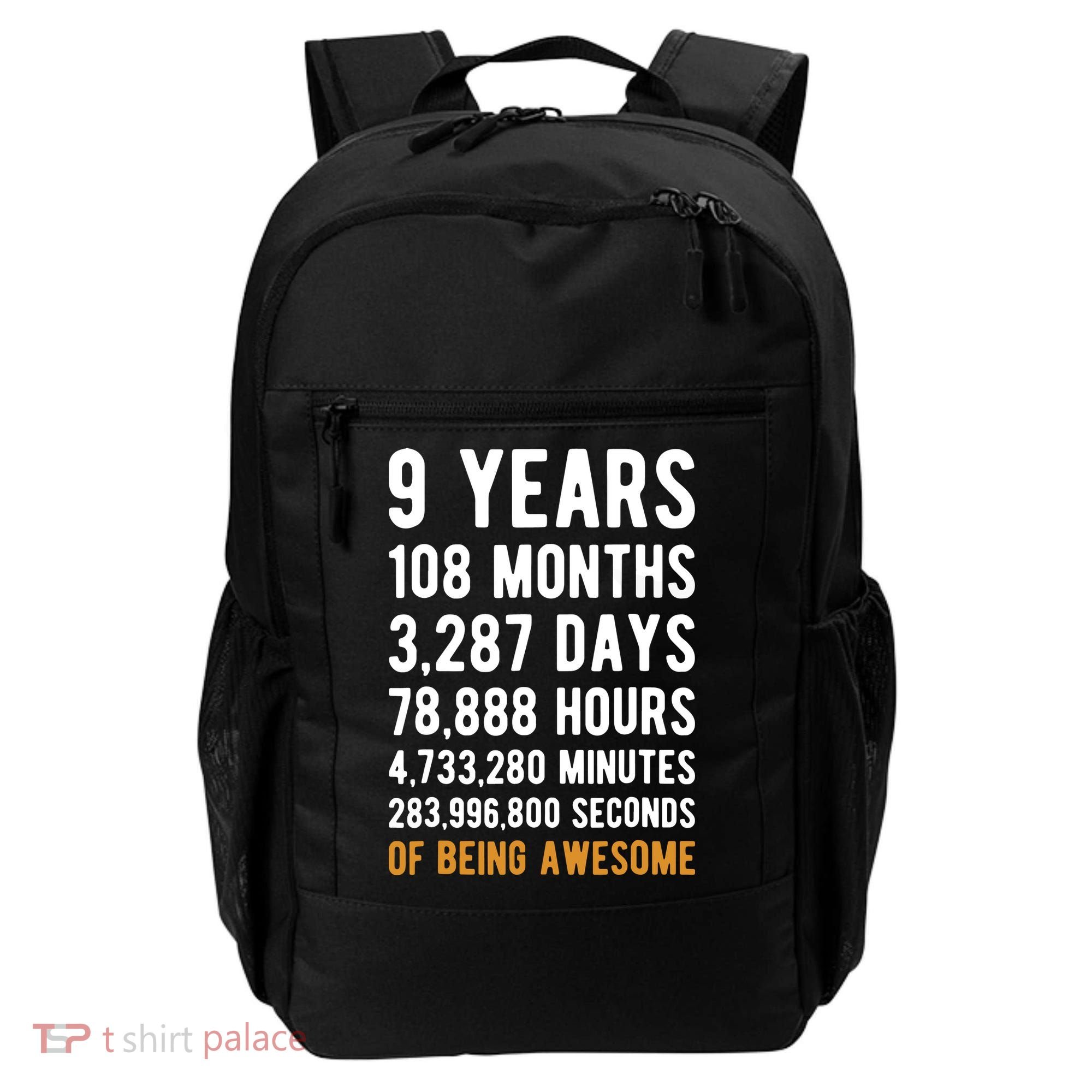 9th Birthday Gift 9 Years Old Being Awesome Backpack