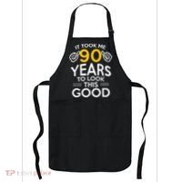 90th Birthday Gift, Took Me 90 Years - 90 Year Old shirt Apron thumb 0