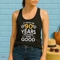 90th Birthday Gift, Took Me 90 Years - 90 Year Old shirt Women's Tank Top thumb 2