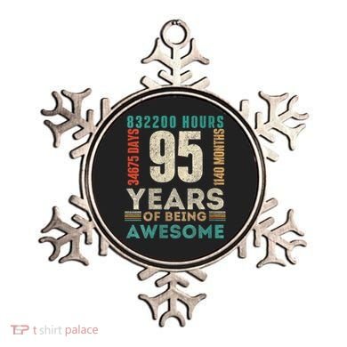 95th Birthday Hours Days Months 95 Years Old Bday Ornament