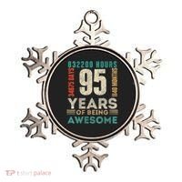 95th Birthday Hours Days Months 95 Years Old Bday Ornament thumb 0