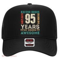 95th Birthday Hours Days Months 95 Years Old Bday Hat thumb 0