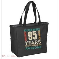 95th Birthday Hours Days Months 95 Years Old Bday Tote Bag thumb 2