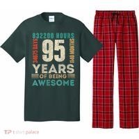 95th Birthday Hours Days Months 95 Years Old Bday Pajama Set thumb 0