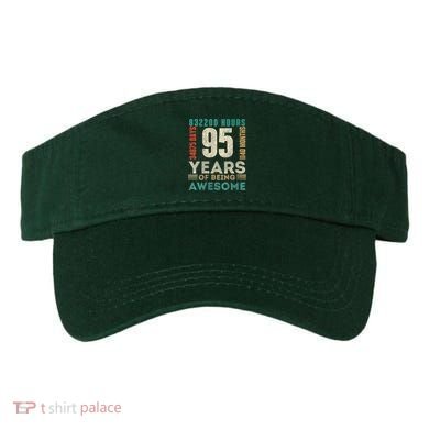 95th Birthday Hours Days Months 95 Years Old Bday Visor