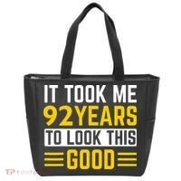 92nd Birthday It Took Me 92 Years To Look This Good Tote Bag thumb 0
