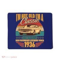 90th Birthday I'm Not Old I'm A Classic Custom Built Car 1936 Mousepad thumb 0
