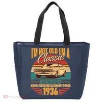 90th Birthday I'm Not Old I'm A Classic Custom Built Car 1936 Tote Bag thumb 0