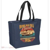 90th Birthday I'm Not Old I'm A Classic Custom Built Car 1936 Tote Bag thumb 2