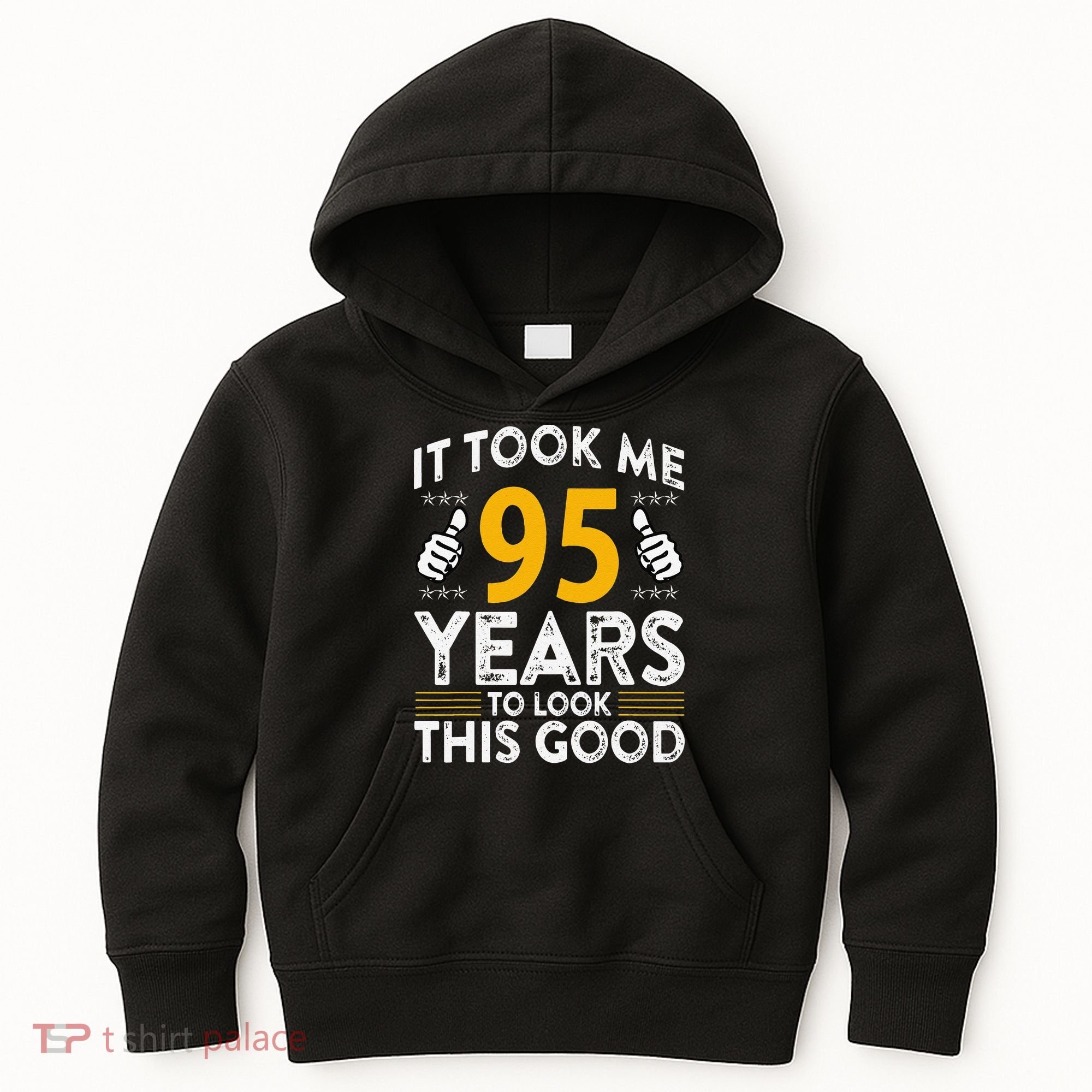 95th Birthday It Took Me 95 Years Good Funny 95 Year Old Kids Hoodie